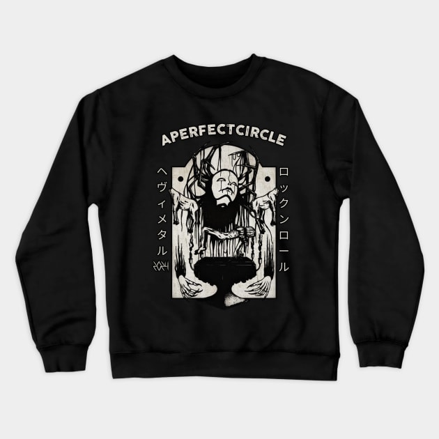 perfect circle Crewneck Sweatshirt by RAZOR FORCE